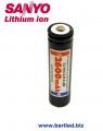 Аккумулятор Sanyo UR18650FM Li-Ion 2600мАч (защищённый)