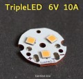  3 x LED HI 6B 10A